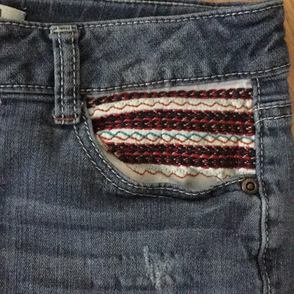 Mudd Girls Naturally Distressed Shorts Size 14 - Picture 4 of 8